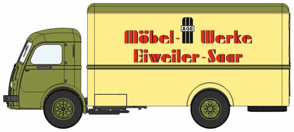 REE Modeles CB-052 - Panhard Movic Truck Cargo Möbel Werke - Eiweiler Saar